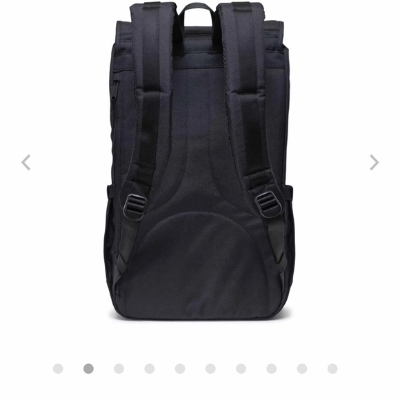 Black Herschel backpack barely used excellent condition - Picture 6 of 7